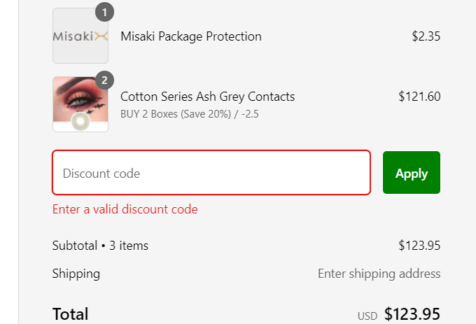 misakicon coupon code