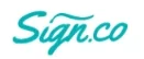 Sign.Co Promo Codes & Coupons