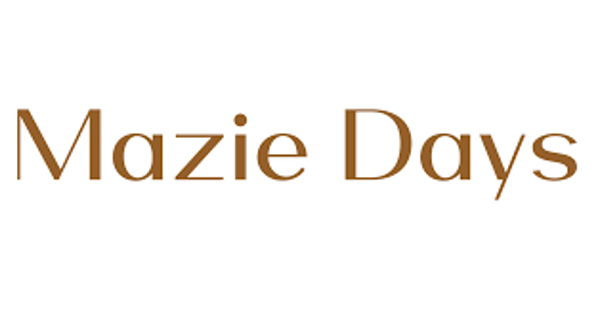 Mazie Days Promo Codes & Coupons