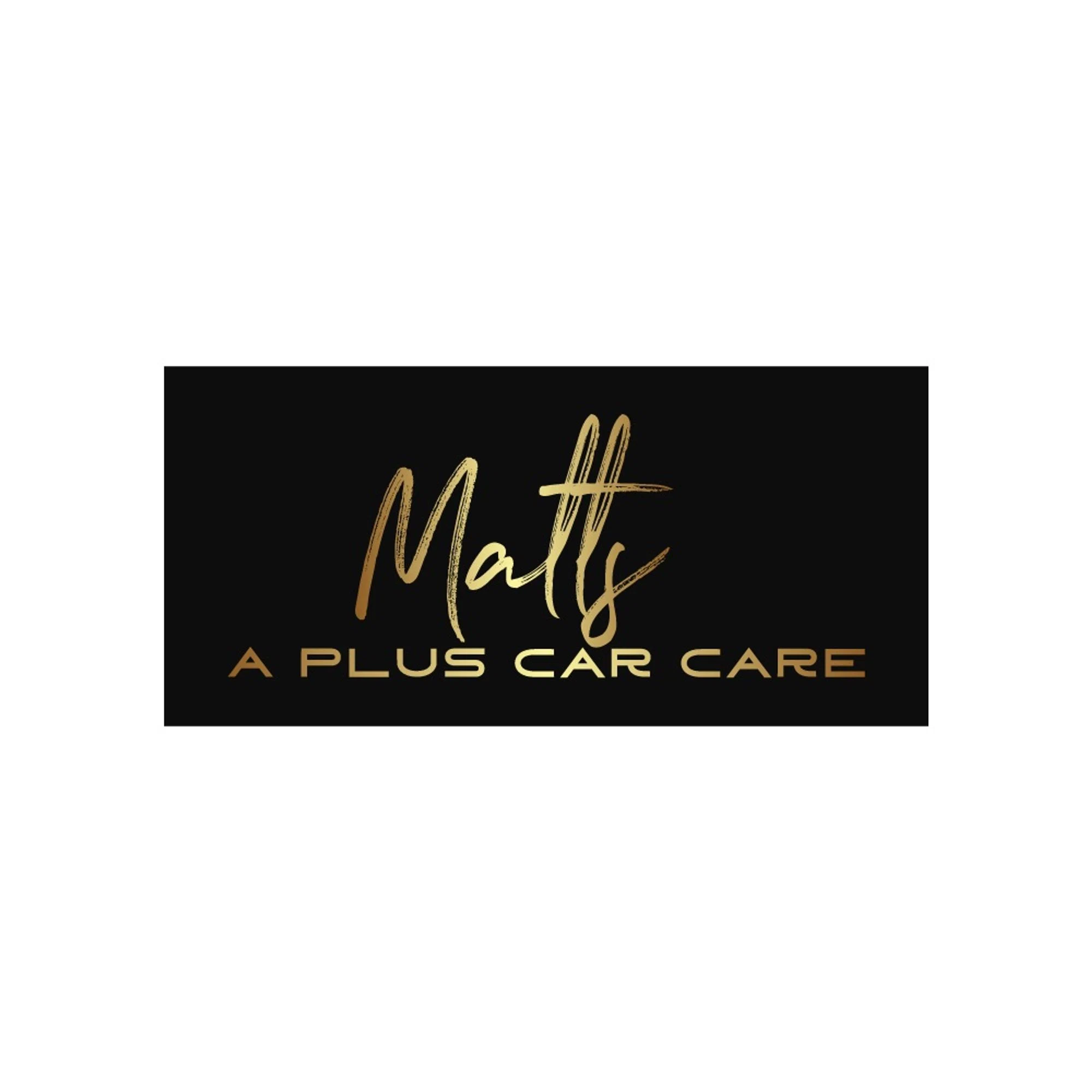 Matt'S A Plus Car Care Promo Codes & Coupons