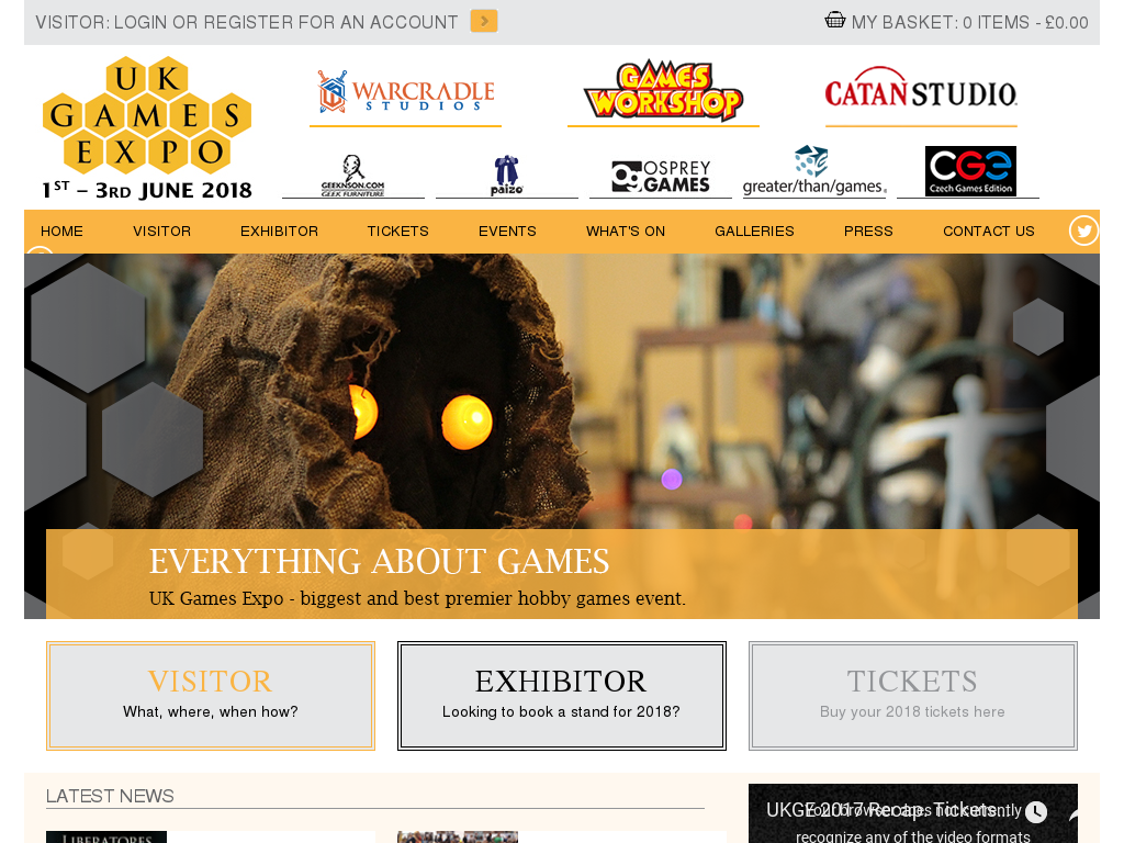 UK Games Expo Coupon Codes & Coupons (Save 50 Off)